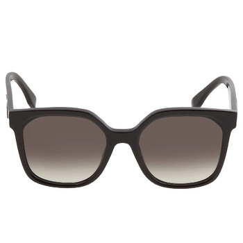Gradient Smoke Square Sunglasses FE40007I 01B