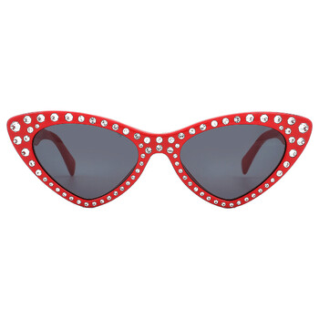 Grey Cat Eye Sunglasses MOS006SSTR 0C9AIR