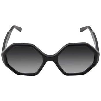 Grey Gradient Hexagonal Sunglasses SF1070S 001