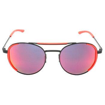 Grey Infrared Oval Sunglasses UA 0008GS 0CAXMI