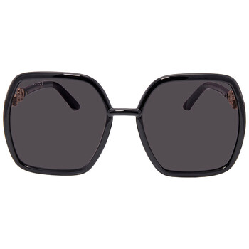 Grey Square Sunglasses GG0890S 001