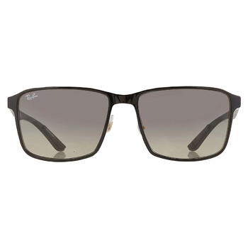 Grey Square Sunglasses RB3721 18711