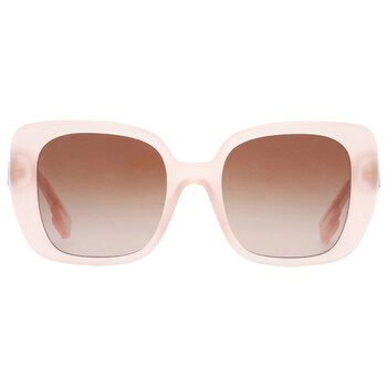Helena Brown Gradient Square Sunglasses BE4371 406013