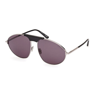 Ken Smoke Pilot Sunglasses FT1095 14A