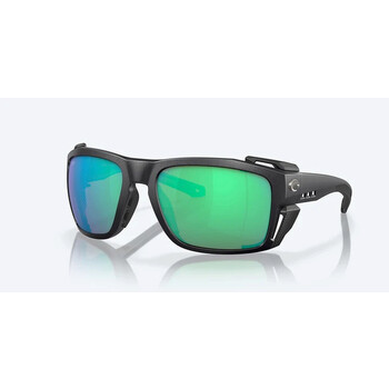 King Tide 8 Green Mirror Polarized Glass Wrap Sunglasses 6S9111 911102