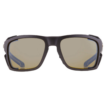 King Tide 8 Sunrise Silver Mirror Polarized Glass Wrap Sunglasses 6S9111 911105