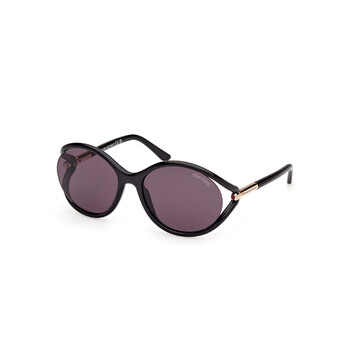 Melody Smoke Oval Sunglasses FT1090 01A