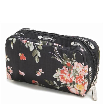 Nylon Cosmetic Pouch In Garden Rose