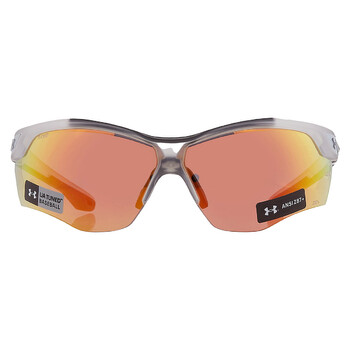 Orange Rectangular Sunglasses UA YARD DUAL 02M4 50