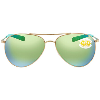 PIPER Green Mirror Polarized Polycarbonate Sunglasses PIP 126 OGMP