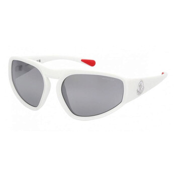 Pentagra Smoke Mirrored Wrap Sunglasses ML0248 21C