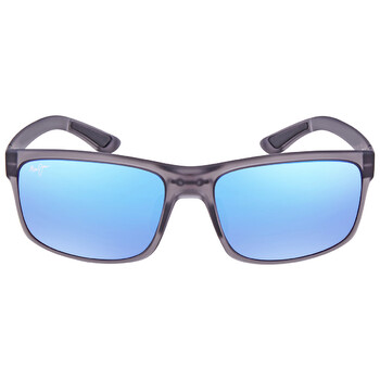 Pokowai Arch Blue Hawaii Rectangular Sunglasses B43911M