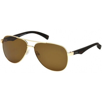 Polarized Brown Pilot Sunglasses TB9137 32H