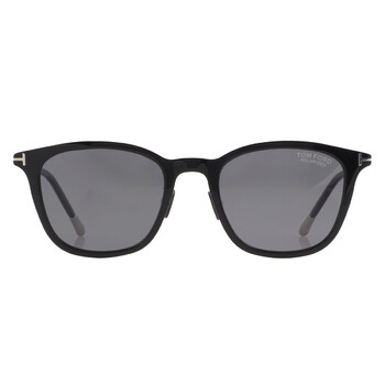 Polarized Smoke Square Sunglasses FT0956D 01D