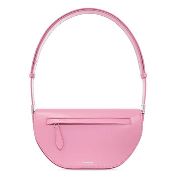 Primrose Pink Small Olympia Leather Shoulder Bag