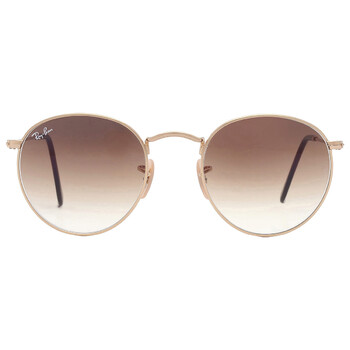 Round Metal Brown Gradient Sunglasses RB3447 00151