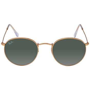 Round Metal Green Classic G15 Sunglasses RB3447N 001