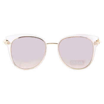 Silver Cat Eye Sunglasses GF0343 28U