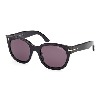 Tamara Smoke Oval Sunglasses FT1114 01A