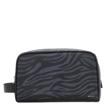 Valery Zebra Printed Washbag