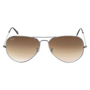 Aviator Gradient Light Brown Sunglasses RB3025 00451