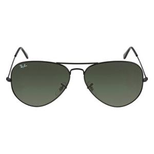 Aviator Large Metal II Green Sunglasses RB3026 L2821