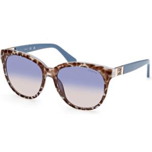 Blue Gradient Oval Sunglasses GU7850 92W