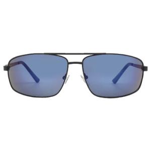 Blue Mirror Navigator Sunglasses TB7208 01X