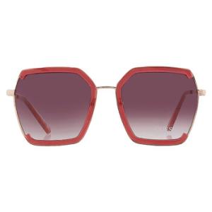 Bordeaux Gradient Butterfly Sunglasses GF0418 69T