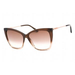 Brown Gradient Butterfly Sunglasses SEBAS 00MYHA