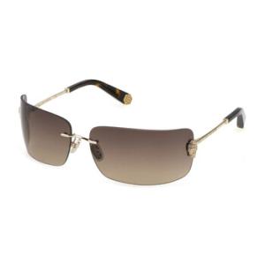 Brown Gradient Wrap Sunglasses SPP027S 300Y
