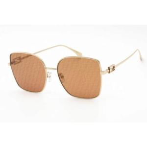 Brown Logo Butterfly Sunglasses FE40013U 10L