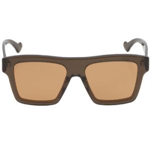 Brown Rectangular Sunglasses GG0962S 006