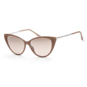 Brown Silver Cat Eye Sunglasses VALS 0FWMG4