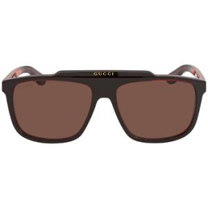 Brown Square Sunglasses GG1039S 003