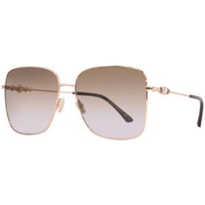 Brown Violet Square Sunglasses HESTERS 0VO1QR