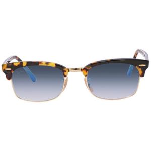 Clubmaster Square Light Blue Gradient Sunglasses RB3916 13353F