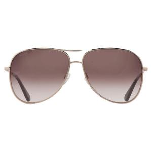Dark Brown Gradient Pilot Sunglasses SF268S 786