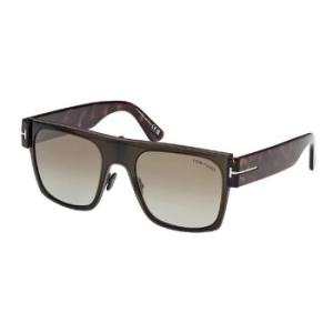 Edwin Brown Gradient Browline Sunglasses FT1073 51G