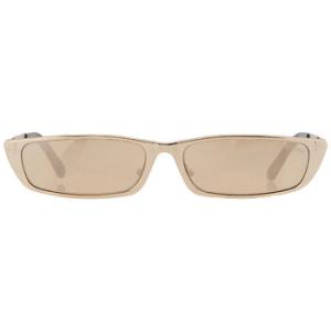 Everett Brown Mirror Rectangular Sunglasses FT1059 32G