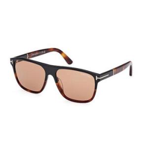 Frances Brown Square Sunglasses FT1081 05E