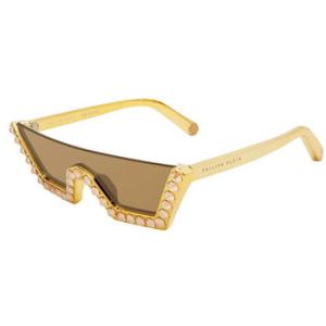 Gold Mirrir Irregular Sunglasses SPP031S GLDG
