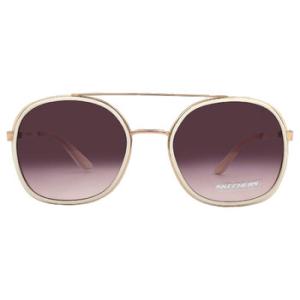 Gradient Brown Pilot Sunglasses SE6184 21F