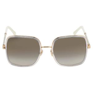 Gray Gradient Gold Square Sunglasses JAYLAS 0LOJFQ