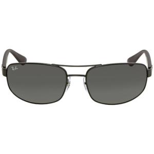 Grey Classic Rectangular Sunglasses RB3445 00611