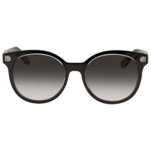 Grey Gradient Round Sunglasses SF833S00153
