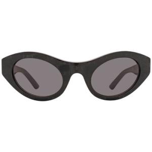 Grey Oval Sunglasses BB0250S 001