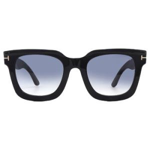 Leigh Smoke Gradient Square Sunglasses FT1115 01B