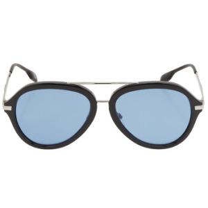 Light Blue Aviator Sunglasses BE4377 300172