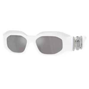 Light Grey Mirror Silver Irregular Sunglasses VE4425U 3146G